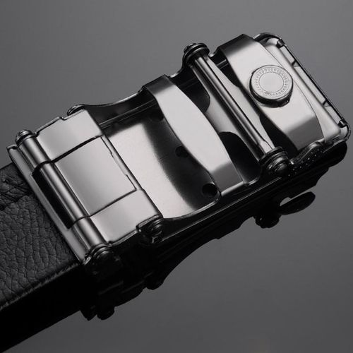 BOTONG Men Automatic Buckle Belt Holiday Gift Box Set - Grey