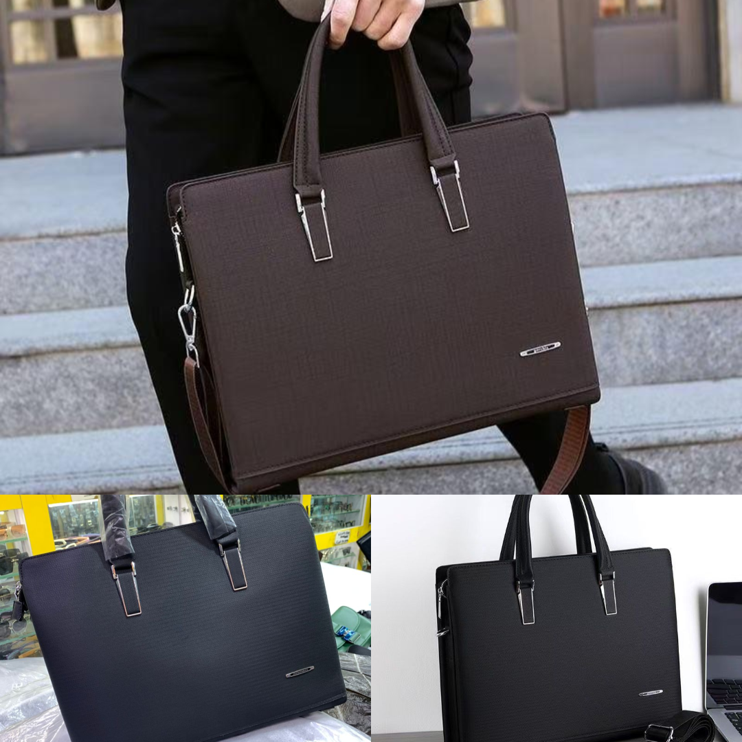 Men plain laptop bag